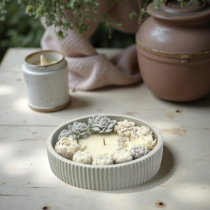 Lumânare florală Silva Luna