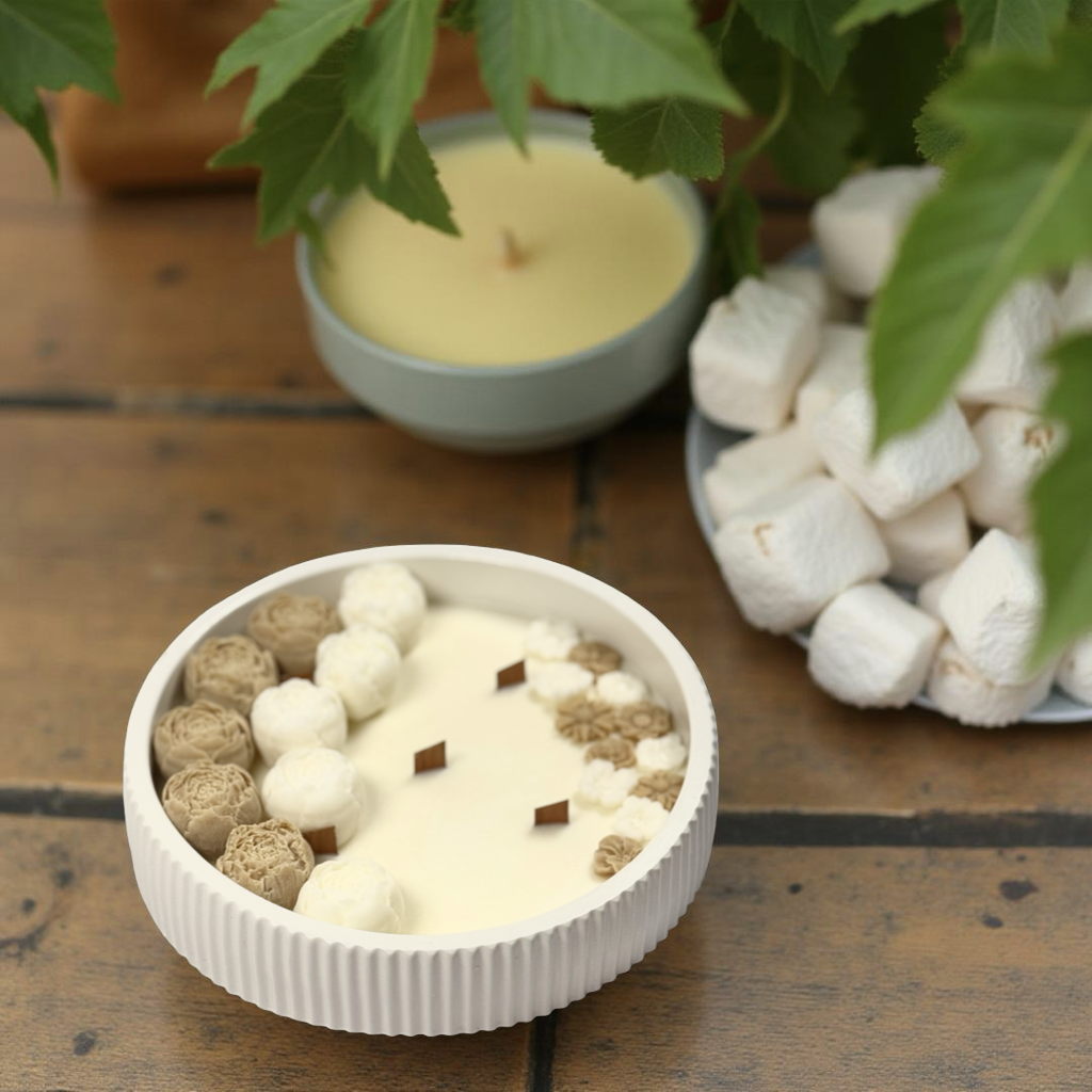 Lumânare florală Terracotta Flora - imagine 2