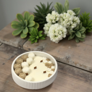 Lumânare florală Terracotta Flora