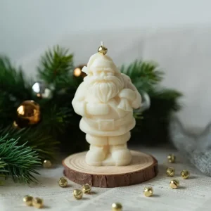 Lumanare Mos Craciun 10cm