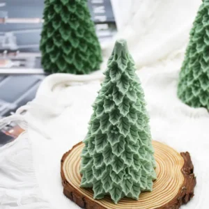 Lumanare Craciun Brad Regal   9cm